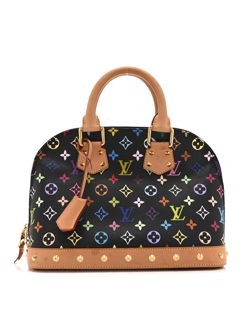 Louis Vuitton Multicolor Alma Pm Black #360761L19B